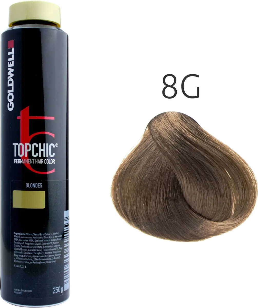 Goldwell Topchic Depot Bus 250ml - 8G Bruin Full Coverage