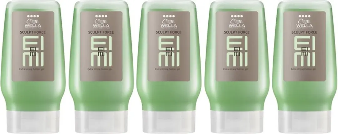 Wella EIMI Sculpt Force Gel 125ml - 5 Stuks