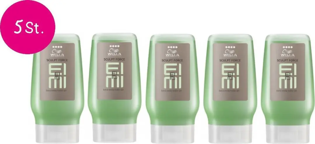 Wella EIMI Sculpt Force Gel 125ml - 5 Stuks