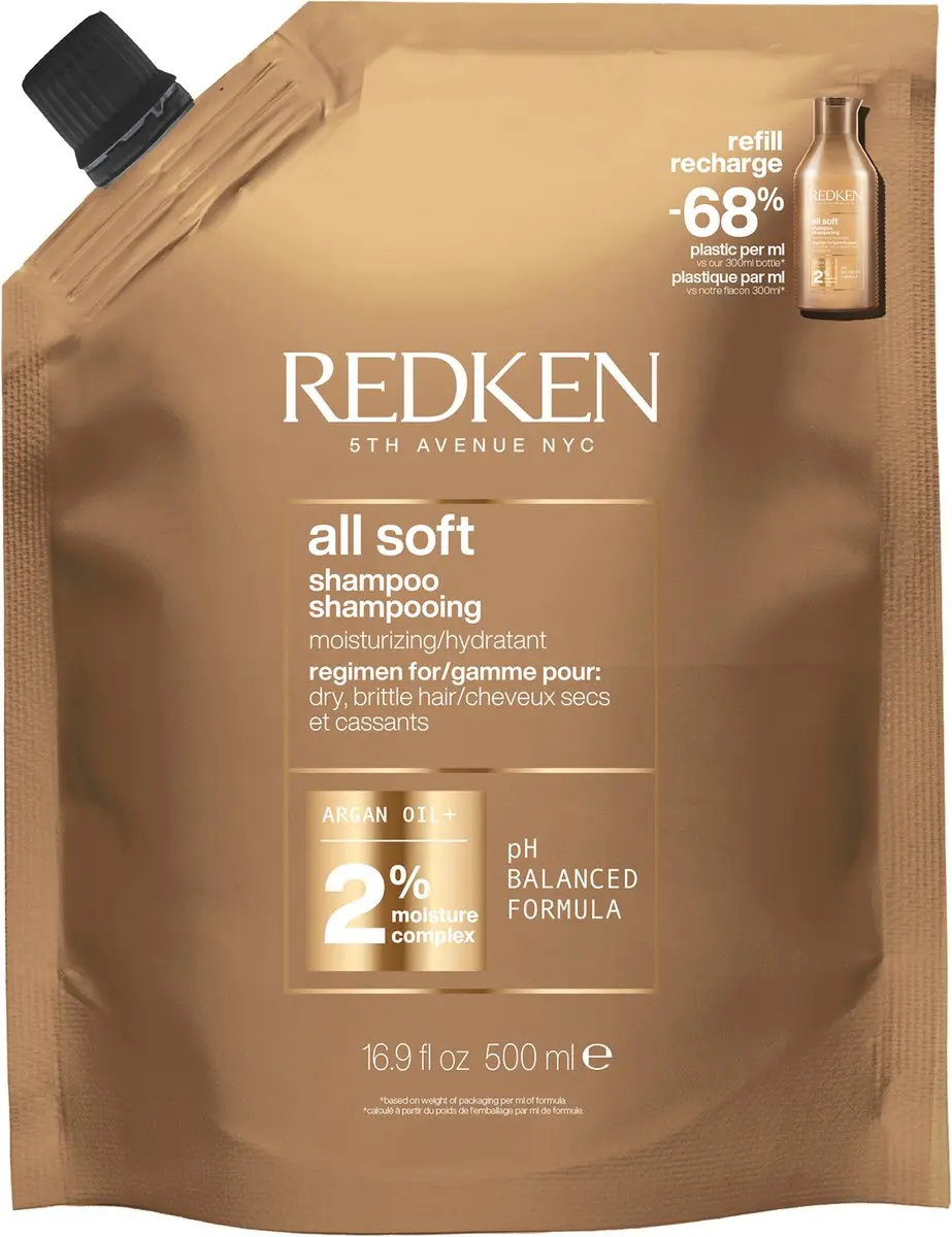 Redken All Soft Shampoo 500ml