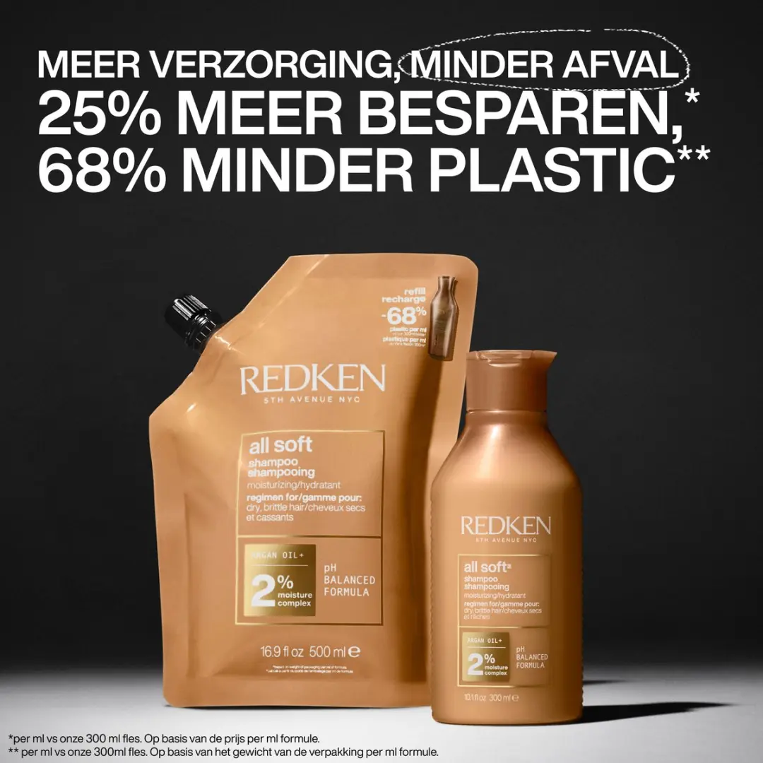 Redken All Soft Shampoo 500ml
