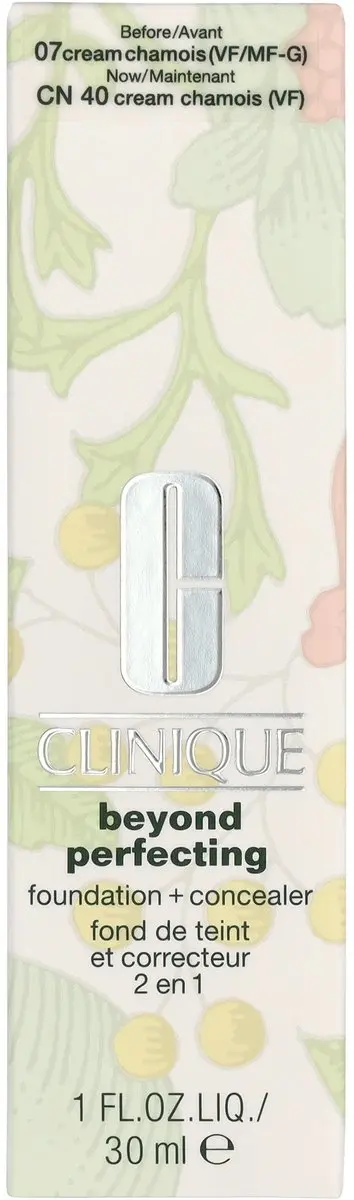 Clinique Beyond Perfecting Foundation + Concealer 07 Cream Chamois - 30ml - afbeelding 6 van 6