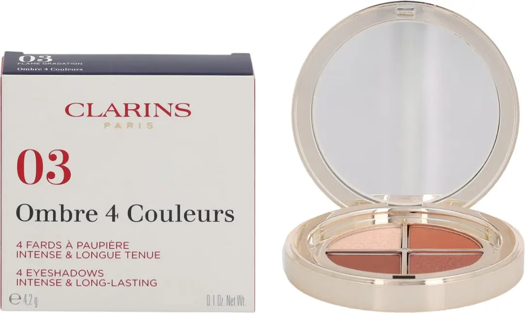 Clarins Ombre 4 Oogschaduw Palette 03 Flame Gradation - 4 Kleuren