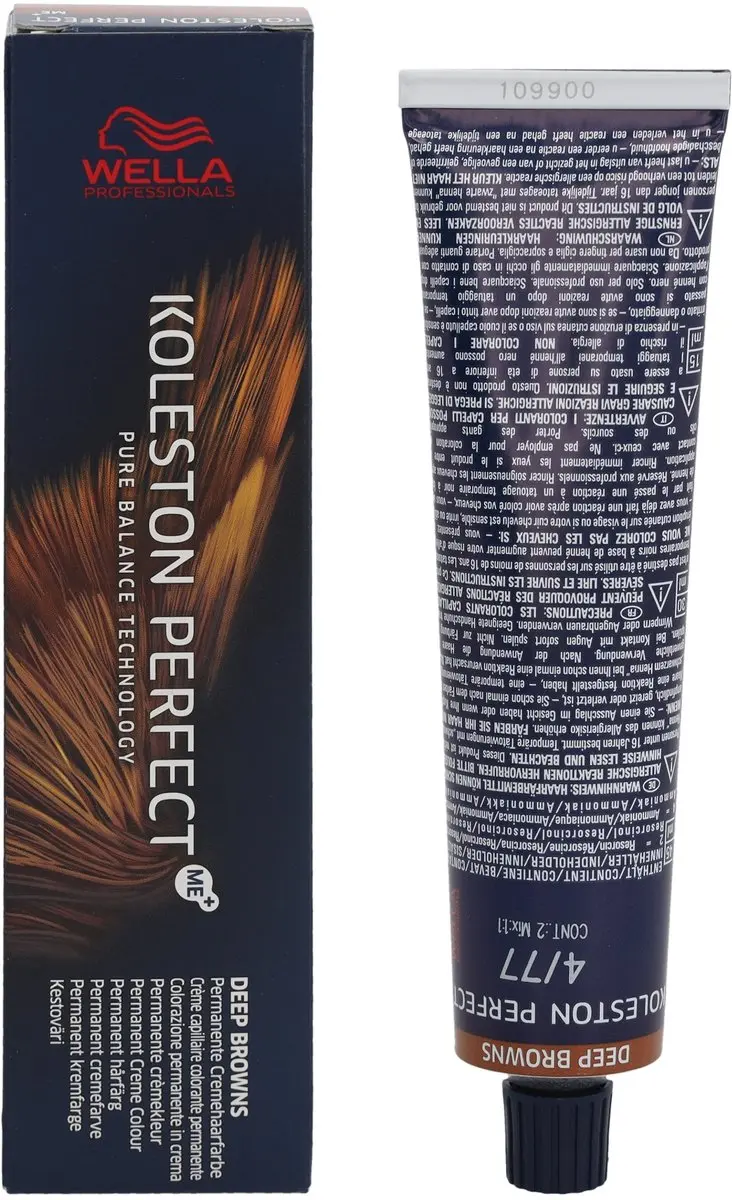 Wella Professionals Koleston Perfect Me+ Haarverf 4/77 Deep Browns 60ml
