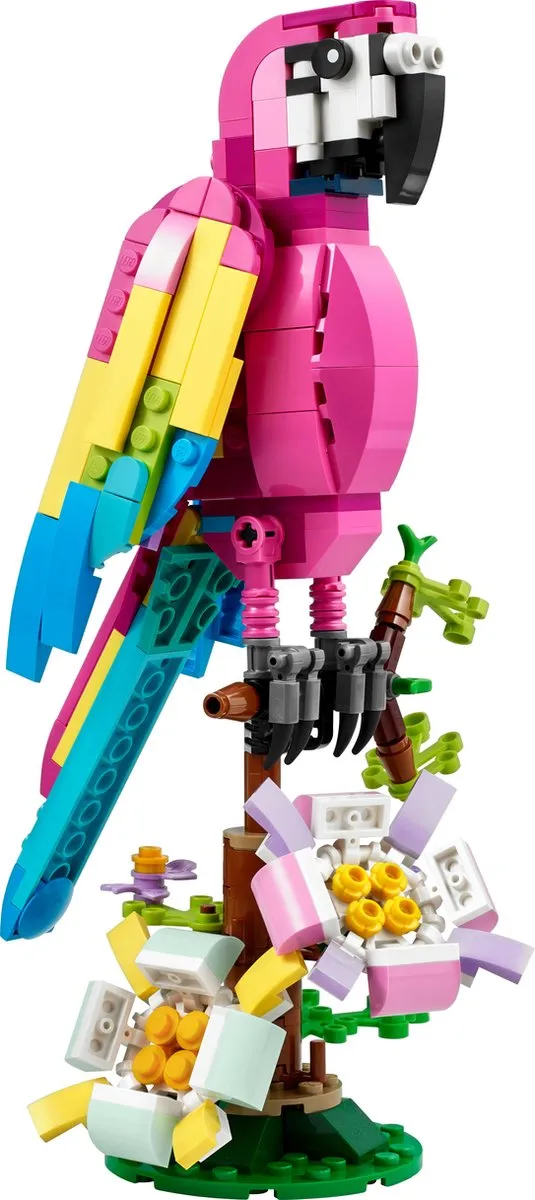 LEGO Creator Exotische Roze Papegaai 31144 - 253 Stukken - afbeelding 6 van 6