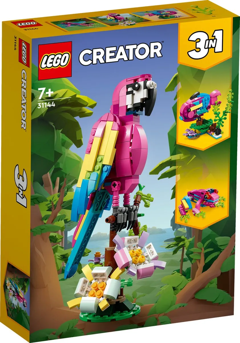LEGO Creator Exotische Roze Papegaai 31144
