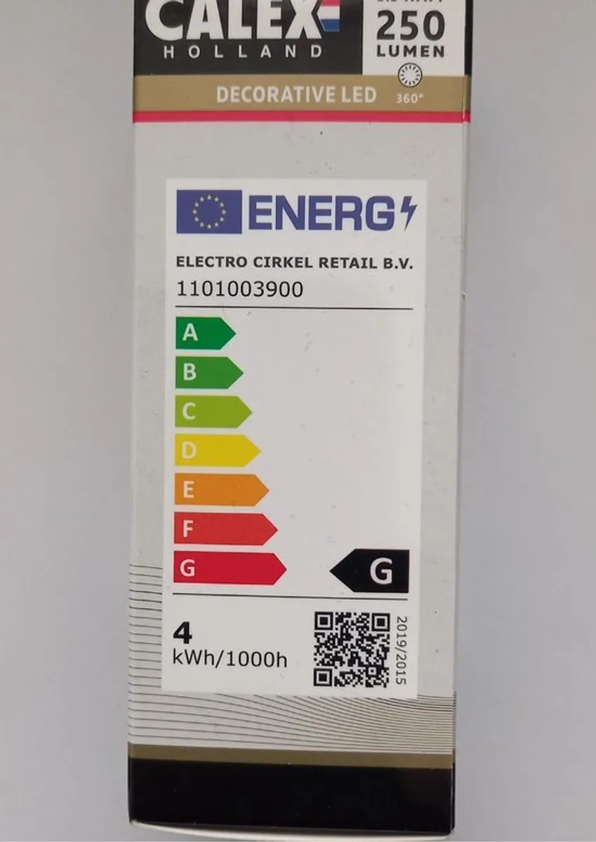 Calex LED Buislamp 3.5W E27 Goud - 2100K Warm Wit