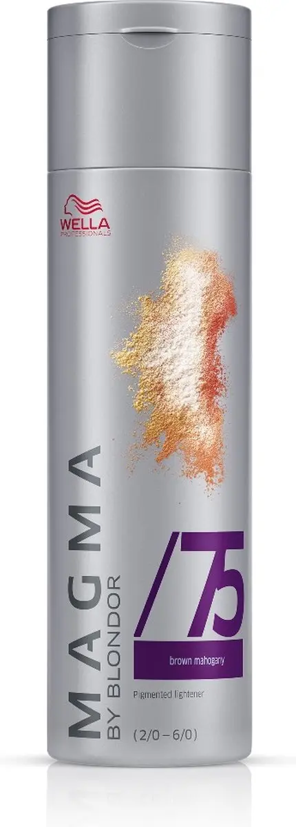 Wella Professionals Magma Blondor Pigmented Lightener /75 Bruin Mahonie 120ml