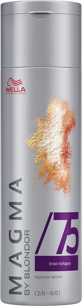 Wella Professionals Magma Blondor Pigmented Lightener /75 Bruin Mahonie 120ml
