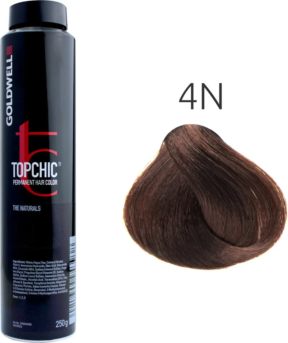 Goldwell Topchic Depot Bus 250ml - 4N Bruin Permanent