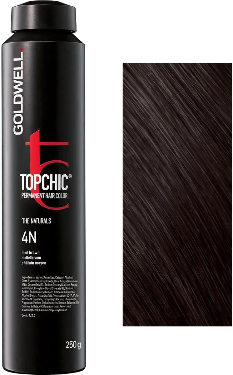 Goldwell Topchic Depot Bus 250ml - 4N Bruin Permanent