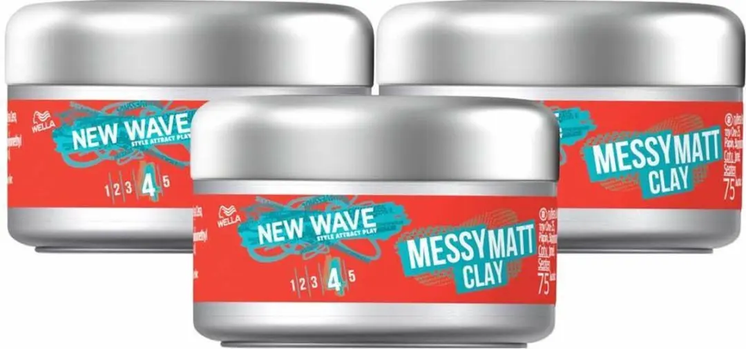 Wella New Wave Ultra Effect Go Matt Clay 75ml