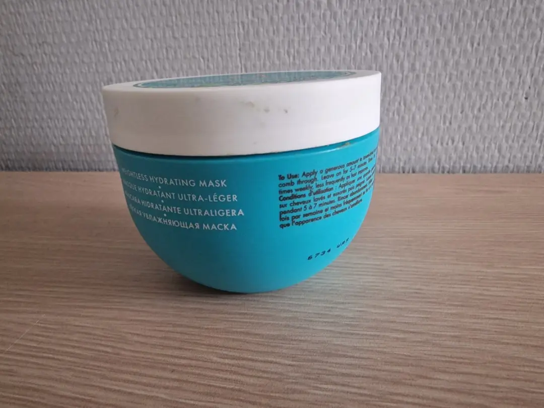 Moroccanoil Weightless Hydration Haarmasker 250ml