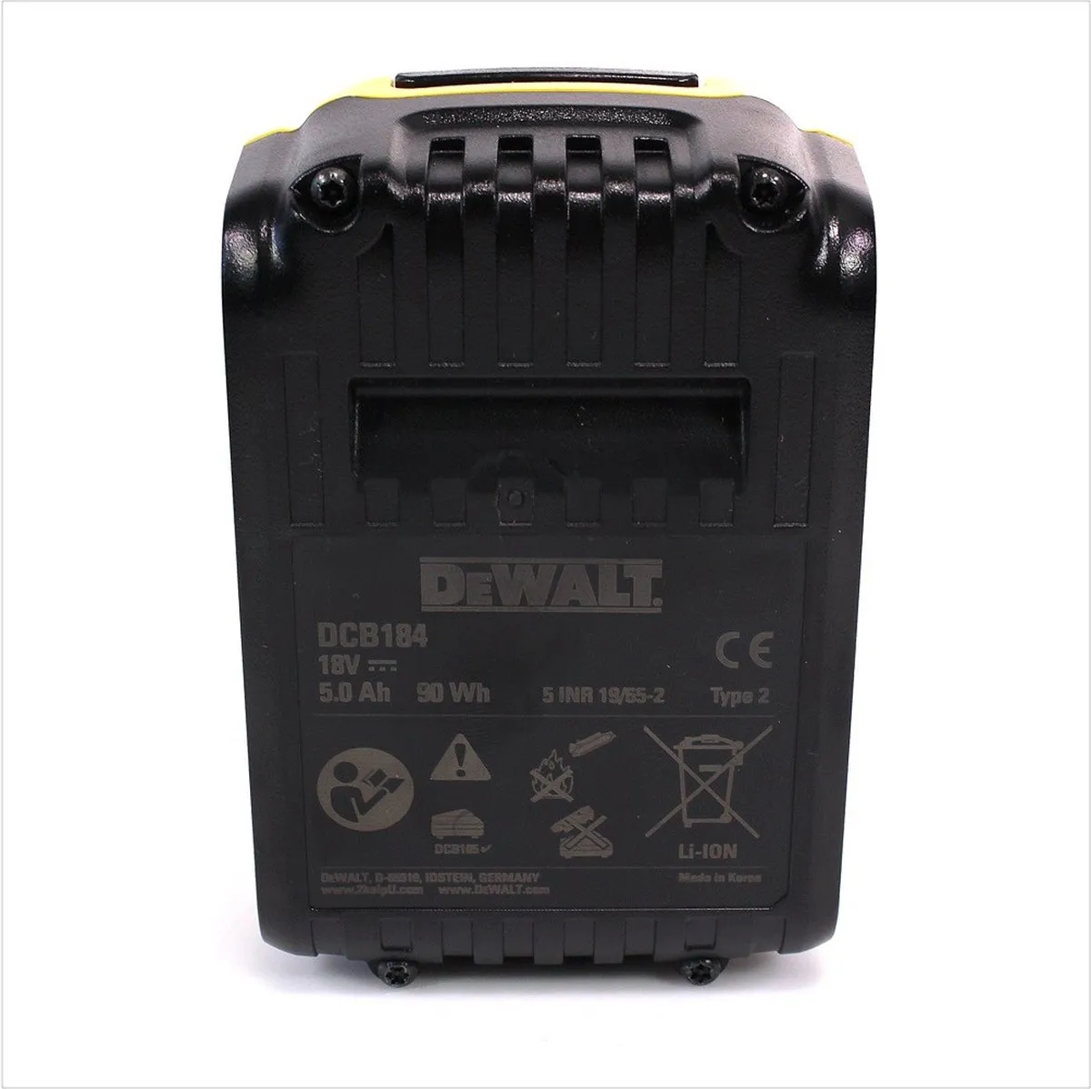 DeWalt DCB184 18V 5Ah XR Li-Ion Accu