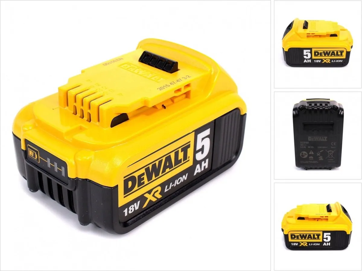 DeWalt DCB184 18V 5Ah XR Li-Ion Accu