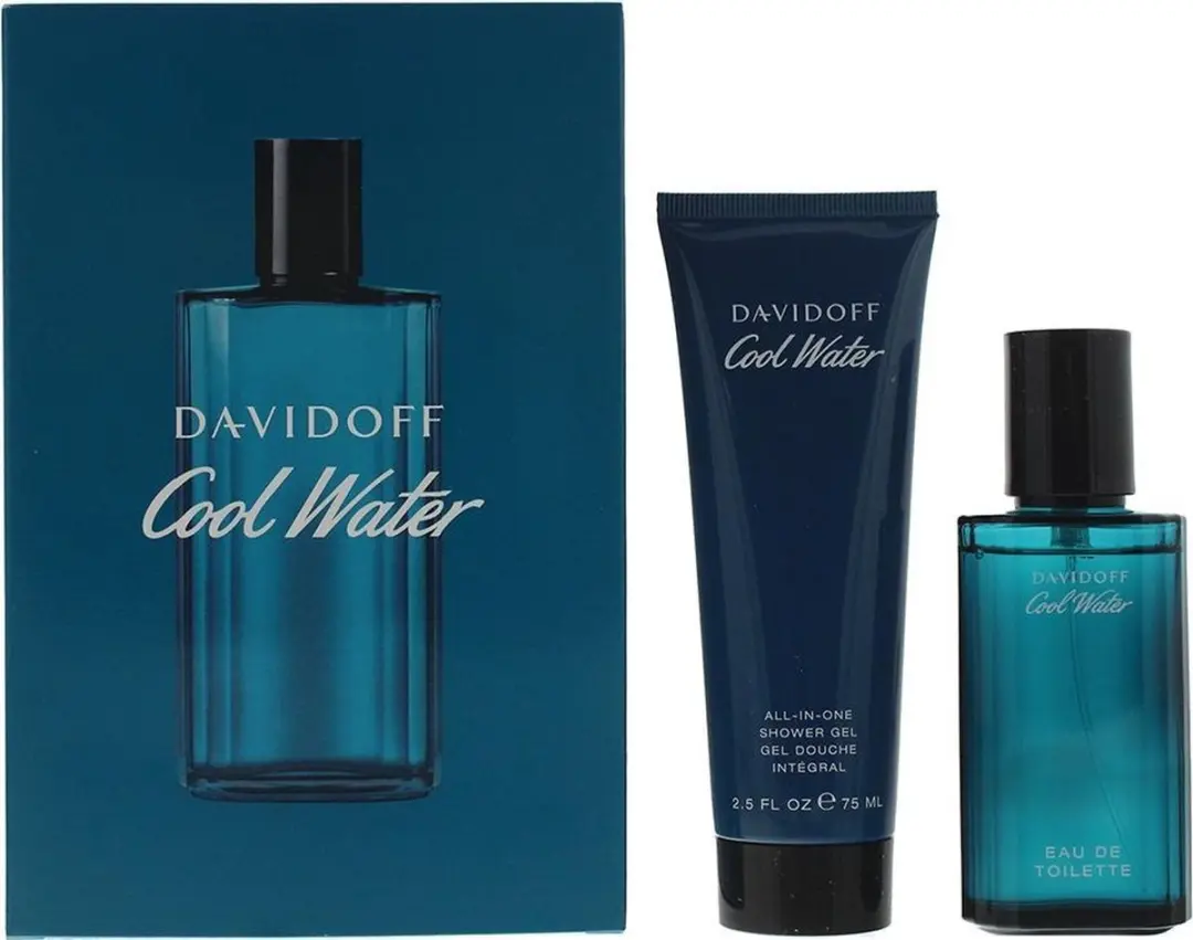 Davidoff Cool Water Man Giftset - EDT 40ml & Douchegel 75ml - afbeelding 6 van 6