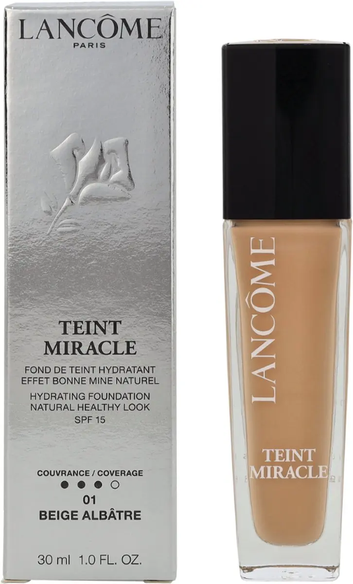 Lancôme Teint Miracle Foundation 01 Beige Albâtre - 30ml