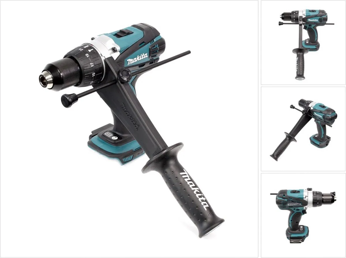 Makita BHP 458 Z Klopboormachine - 18V Li-ion - 76mm hout/13mm metaal