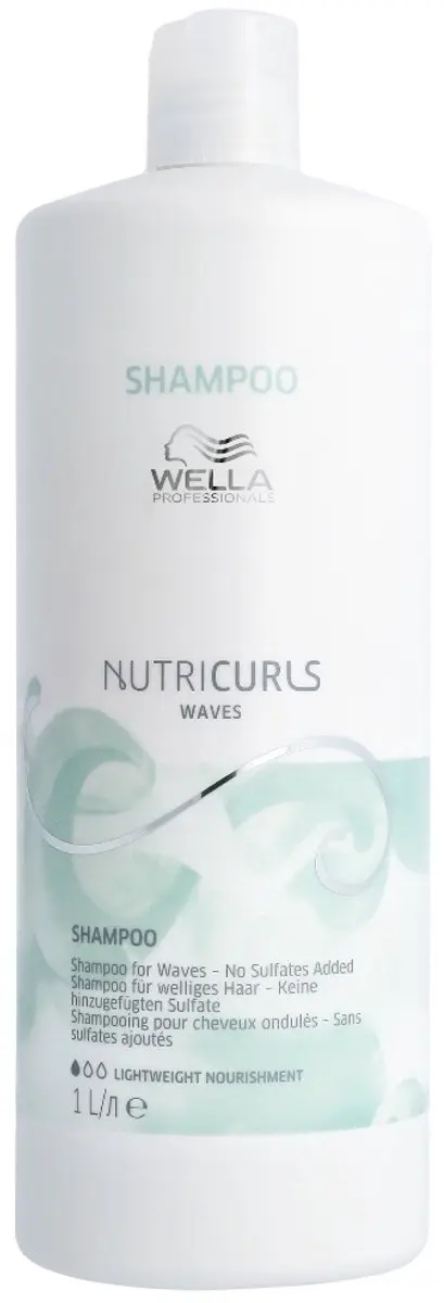 Wella Professionals Nutricurls Shampoo Waves 1000ml
