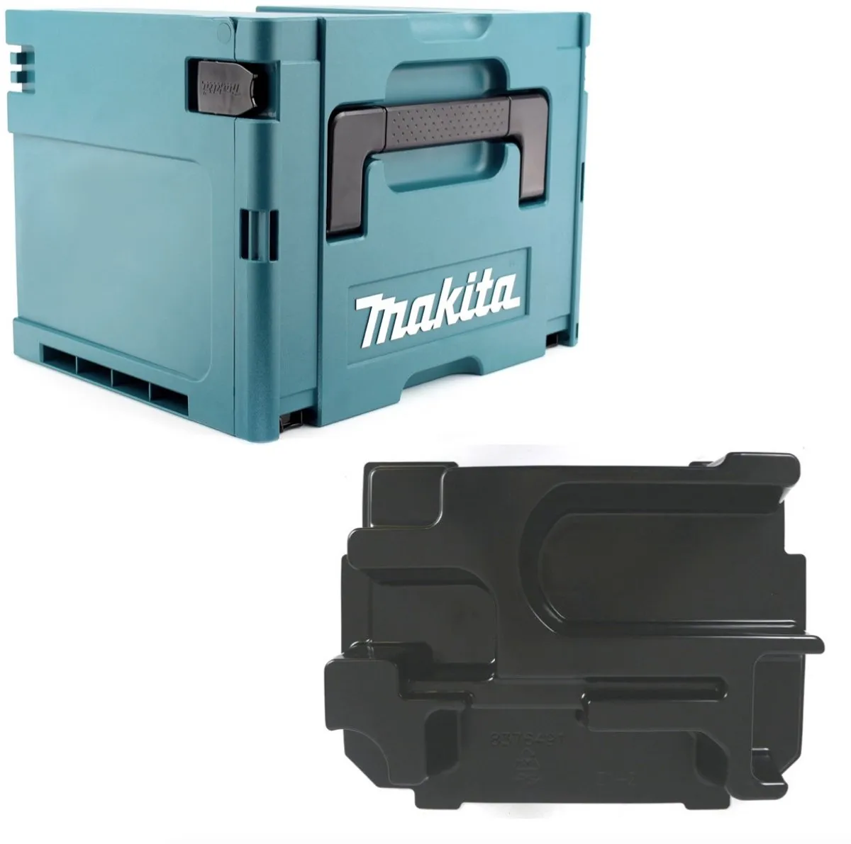 Makita MAKPAC 4 Dieptrekdeel 821552-6 - Black/Turquoise