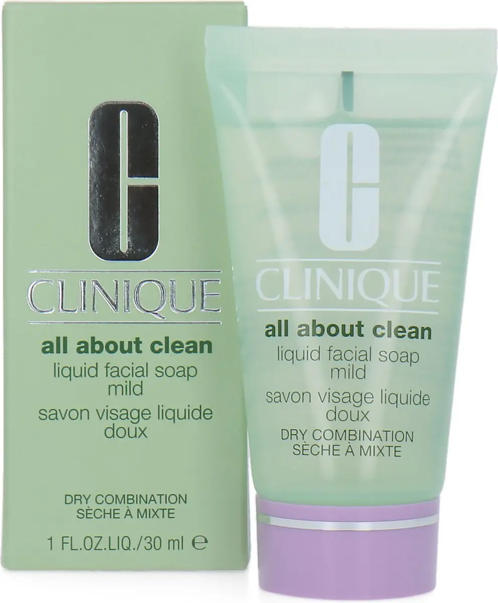 Clinique All About Clean Liquid Facial Soap Mild 30ml