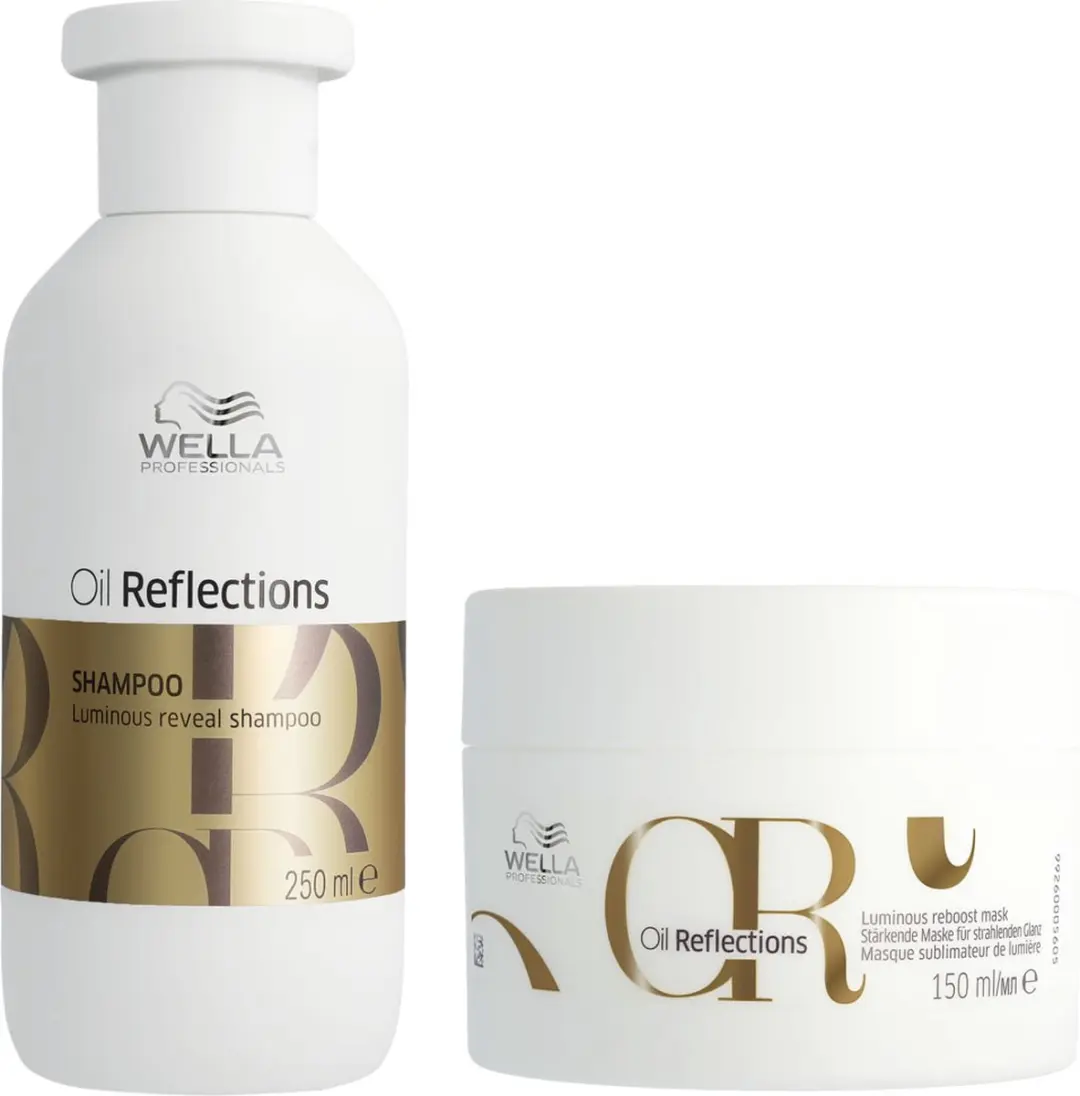 Wella Professionals Oil Reflections Luminous Reveal Shampoo & Mask - 250ml/150ml