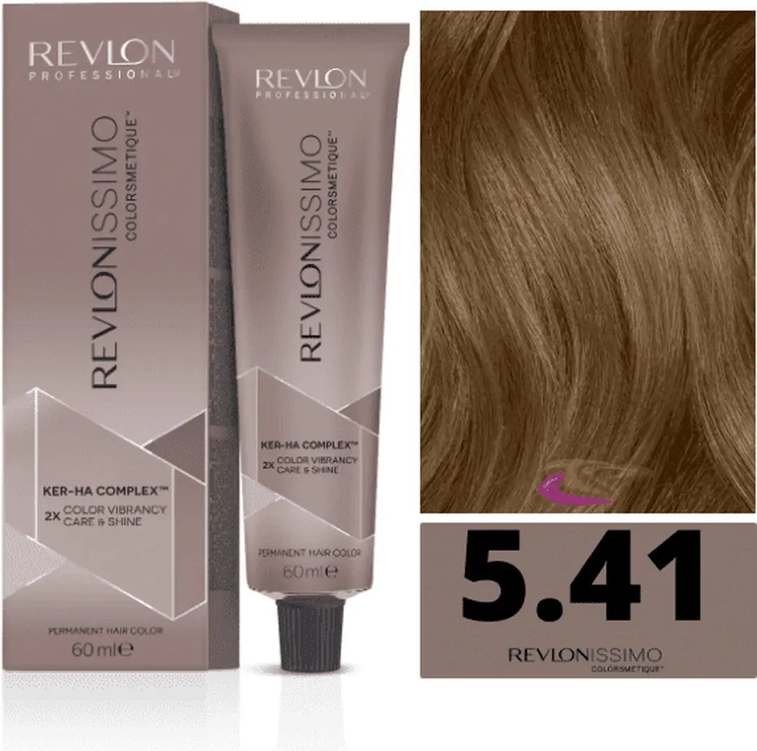 Revlon Revlonissimo Colorsmetique Nº 5.41 Permanente Kleurcrème 60ml