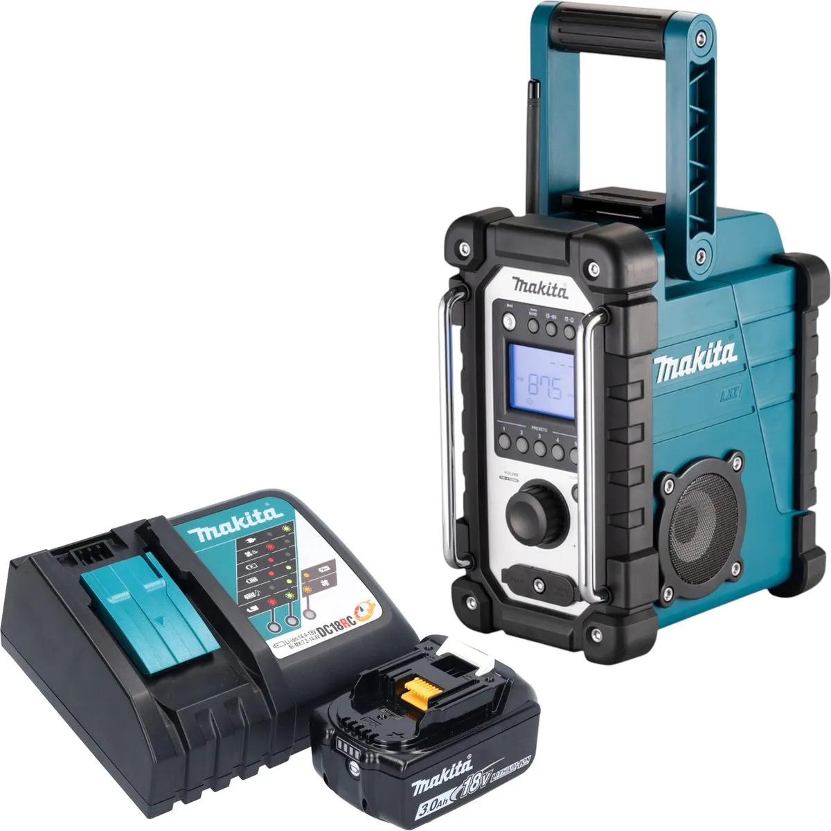 Makita DMR 116 Bouwradio 18V LXT - Turquoise