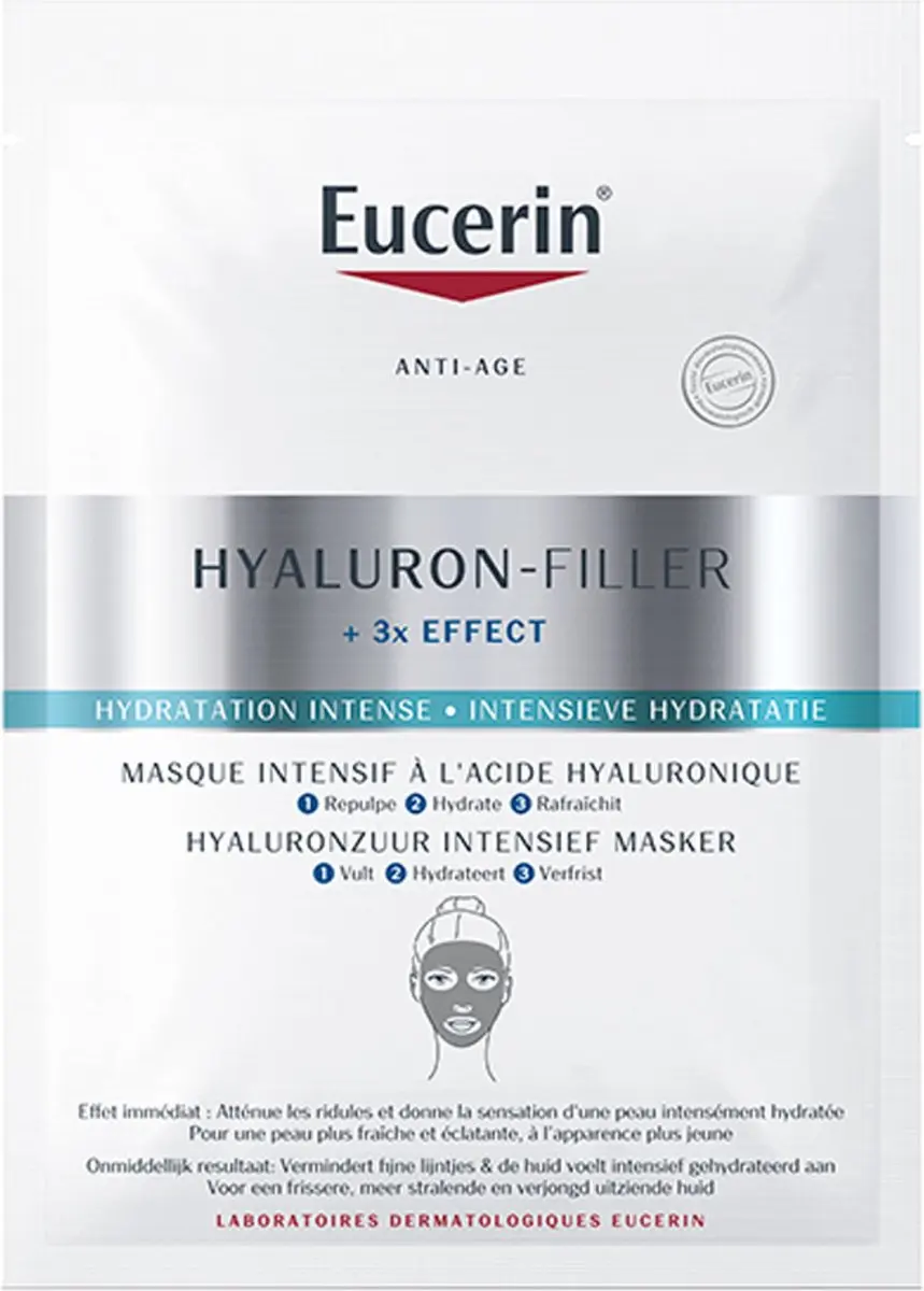 Eucerin Hyaluron-Filler + 3x Effect Intensief Masker 1ml