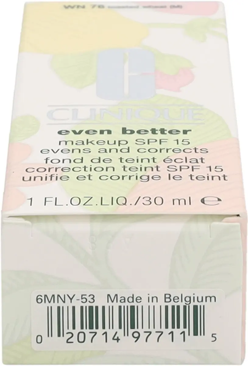 Clinique Even Better Foundation WN76 Toasted Wheat - 30ml - afbeelding 6 van 6