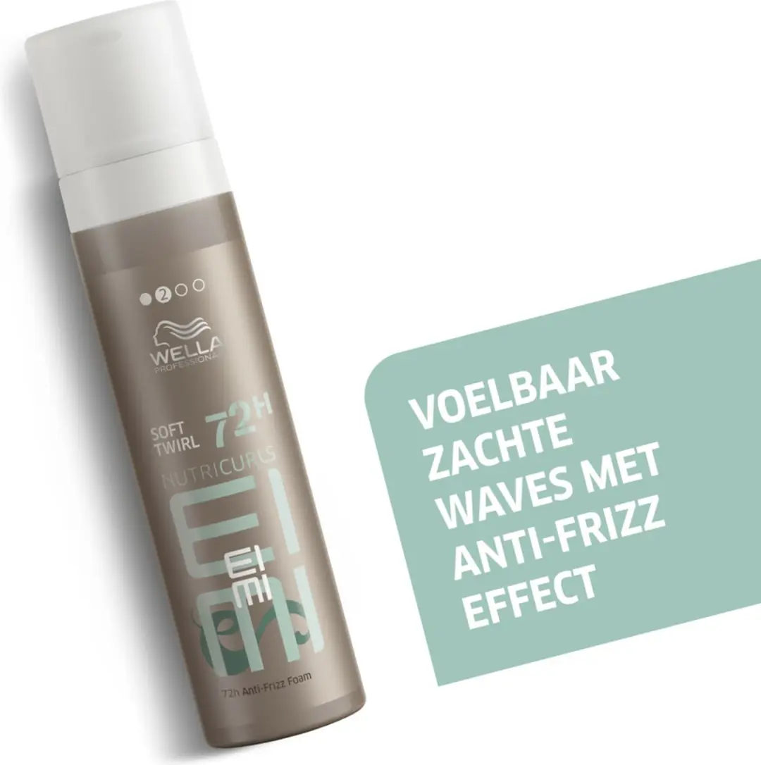 Wella Professionals EIMI Nutricurls Curls & Waves Soft Twirl Foam 200ml - 3 Stuks