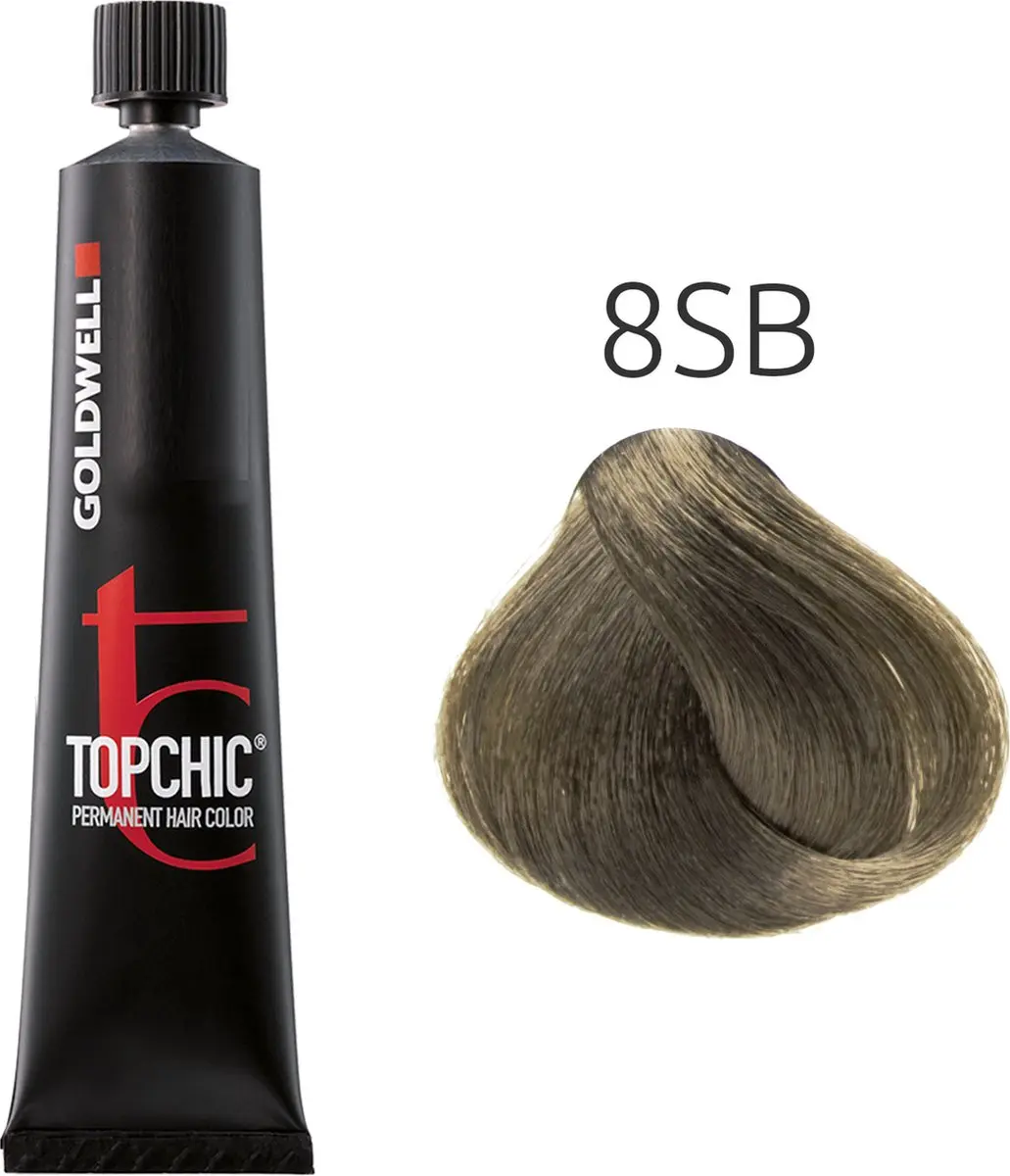 Goldwell Topchic 8SB Zilver Blond Permanent 60ml