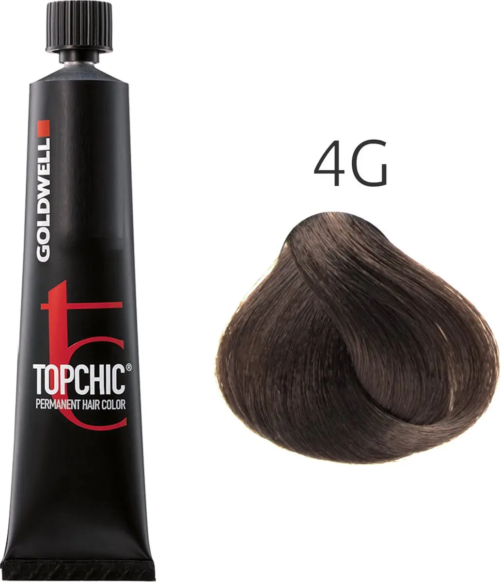 Goldwell Topchic Tube 60ml - 4G Bruin Permanent