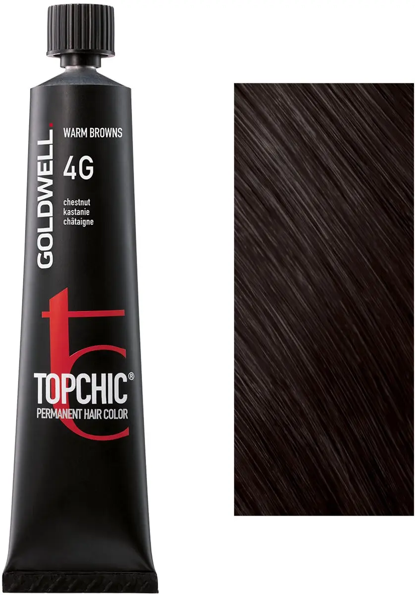 Goldwell Topchic Tube 60ml - 4G Bruin Permanent