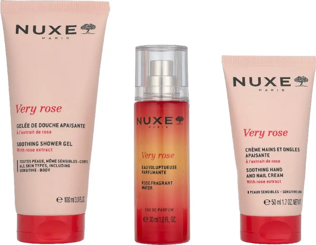 Nuxe Very Rose Geschenkset - Handcrème & Douchegel 100ml