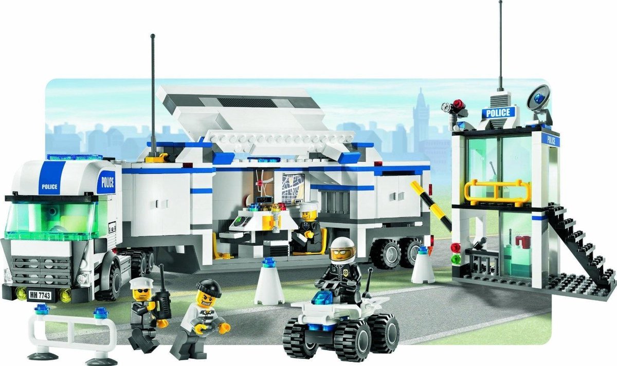 LEGO City Politievrachtwagen - 7743