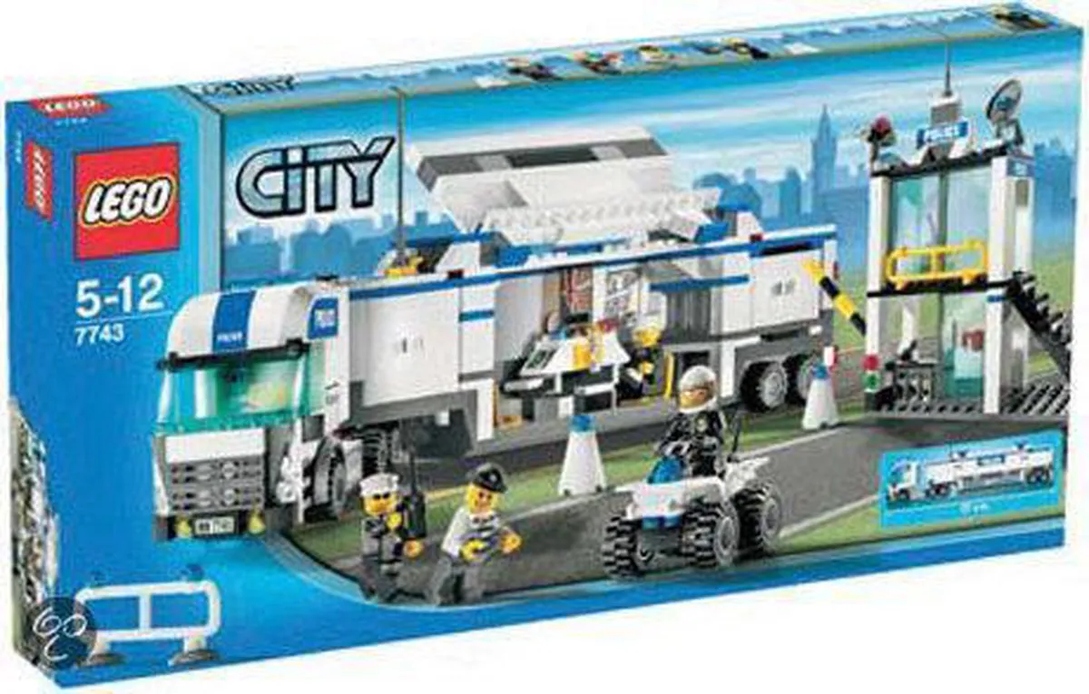 LEGO City Politievrachtwagen 7743 - 524 Stukken
