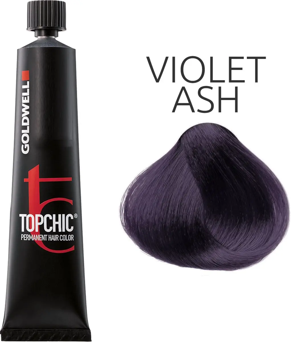 Goldwell Topchic Violet Ash 60ml - Paarse Haarkleuring