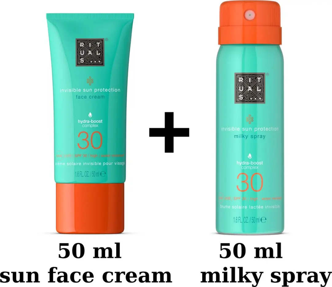 Rituals of Karma Travel Duo Sun Face Cream & Milky Spray 50ml