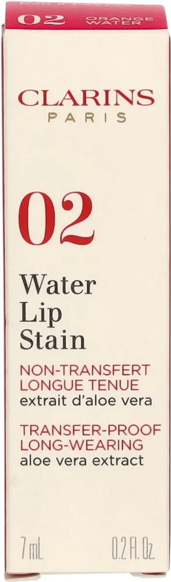 Clarins Lip Lip Stain 02 Orange Water - 7ml