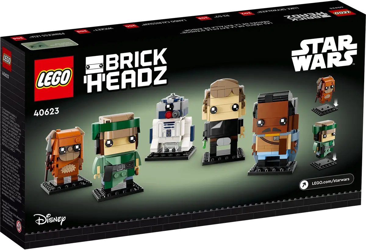 LEGO Star Wars Brickheadz 40623 - Slag om Endor™ Helden