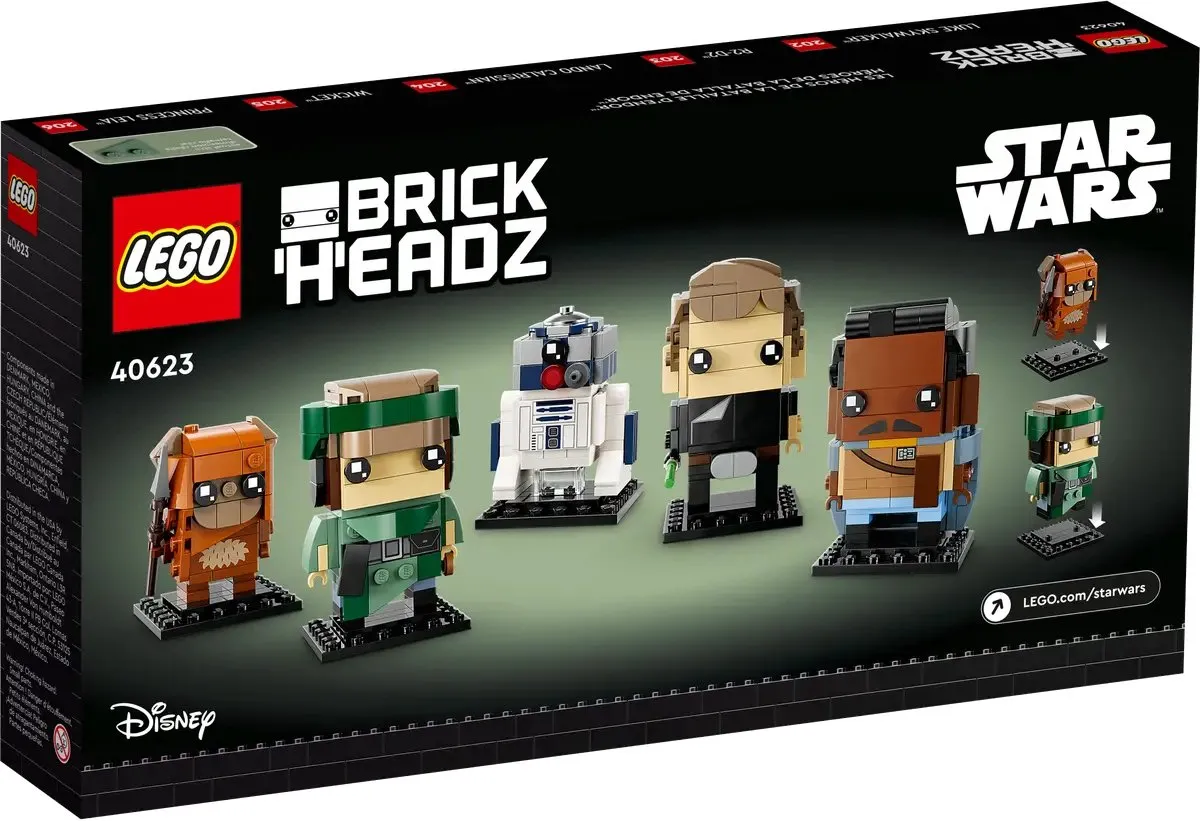 LEGO Star Wars Brickheadz 40623 Slag om Endor - 549 Stukken