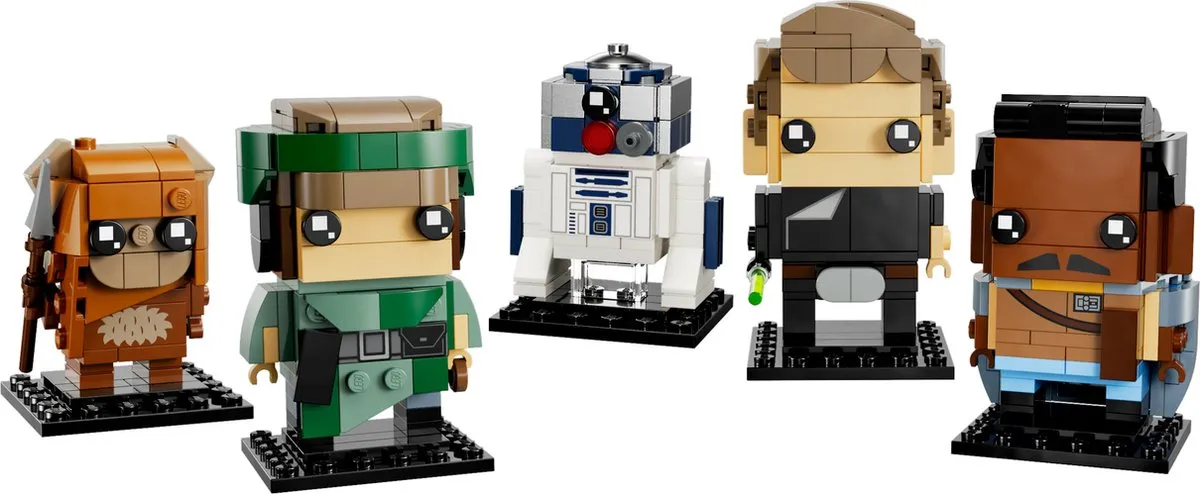 LEGO Star Wars Brickheadz 40623 Slag om Endor - 549 Stukken - afbeelding 6 van 6