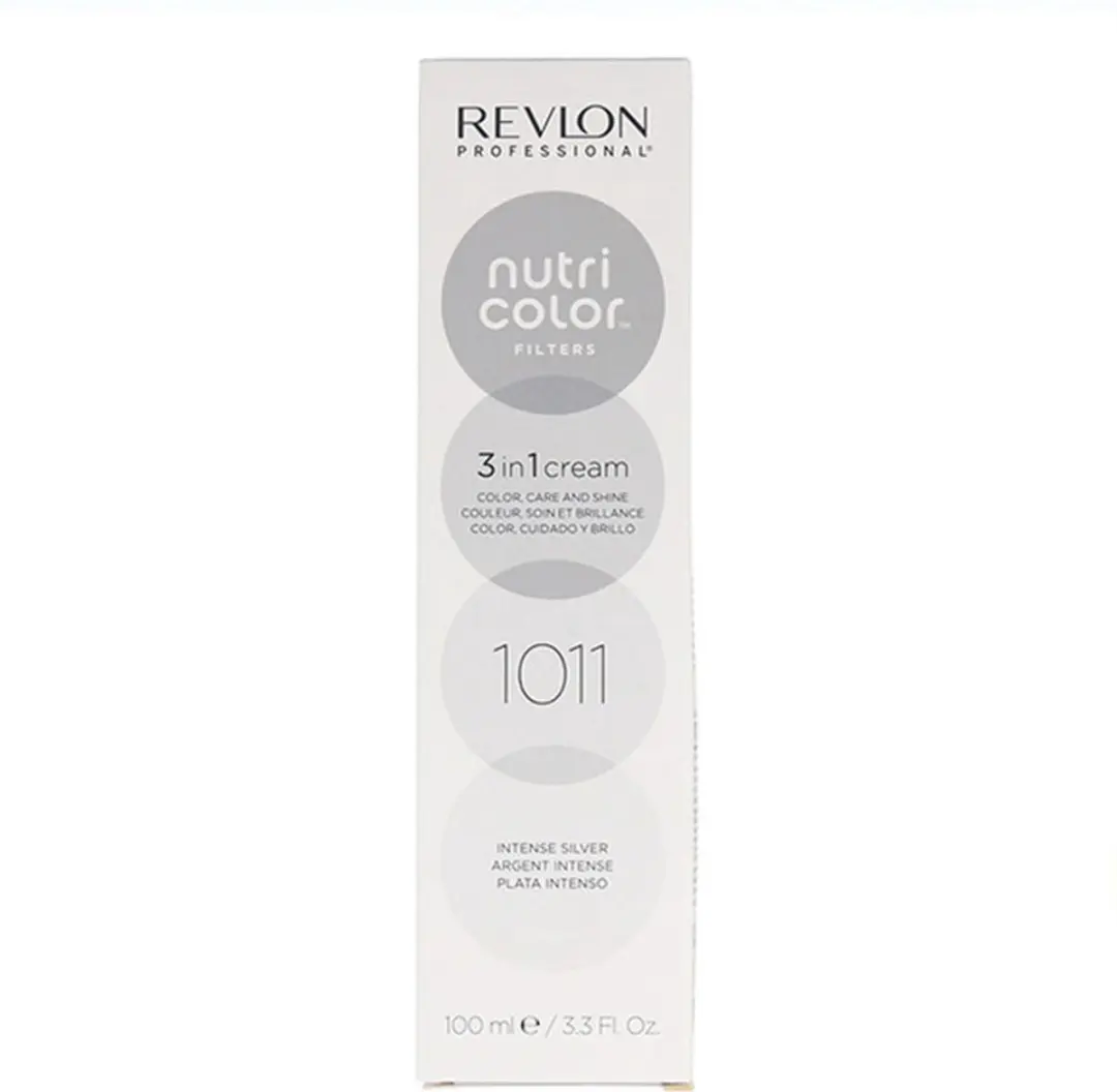 Revlon Nutri Color 1011 Permanente Kleurcrème - Intense Silver 100ml