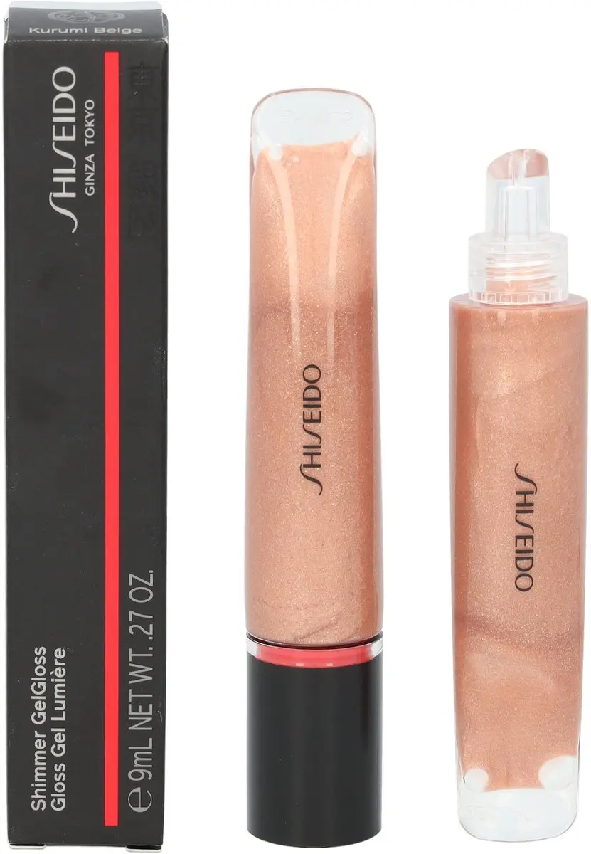 Shiseido Shimmer GelGloss Lipgloss 9ml - 03 Kurumi Beige