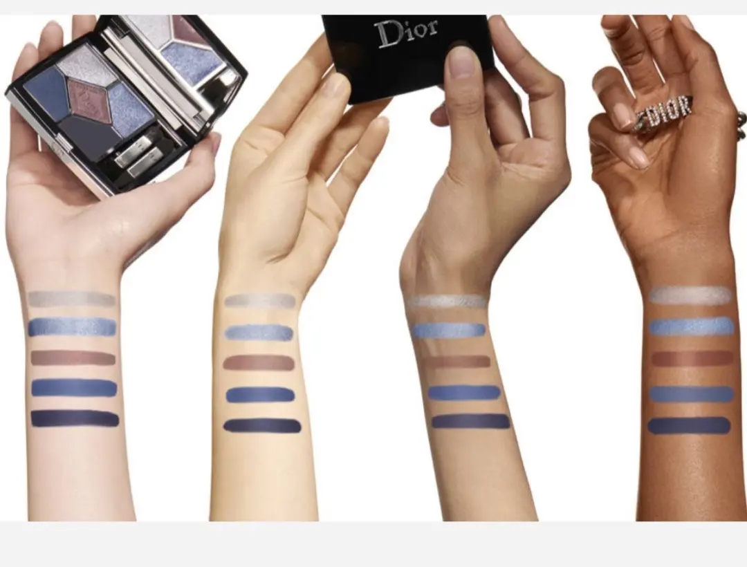 Dior 5 Couleurs Couture Oogschaduw - 189 Blue Velvet Mat - 5 Kleuren 7g