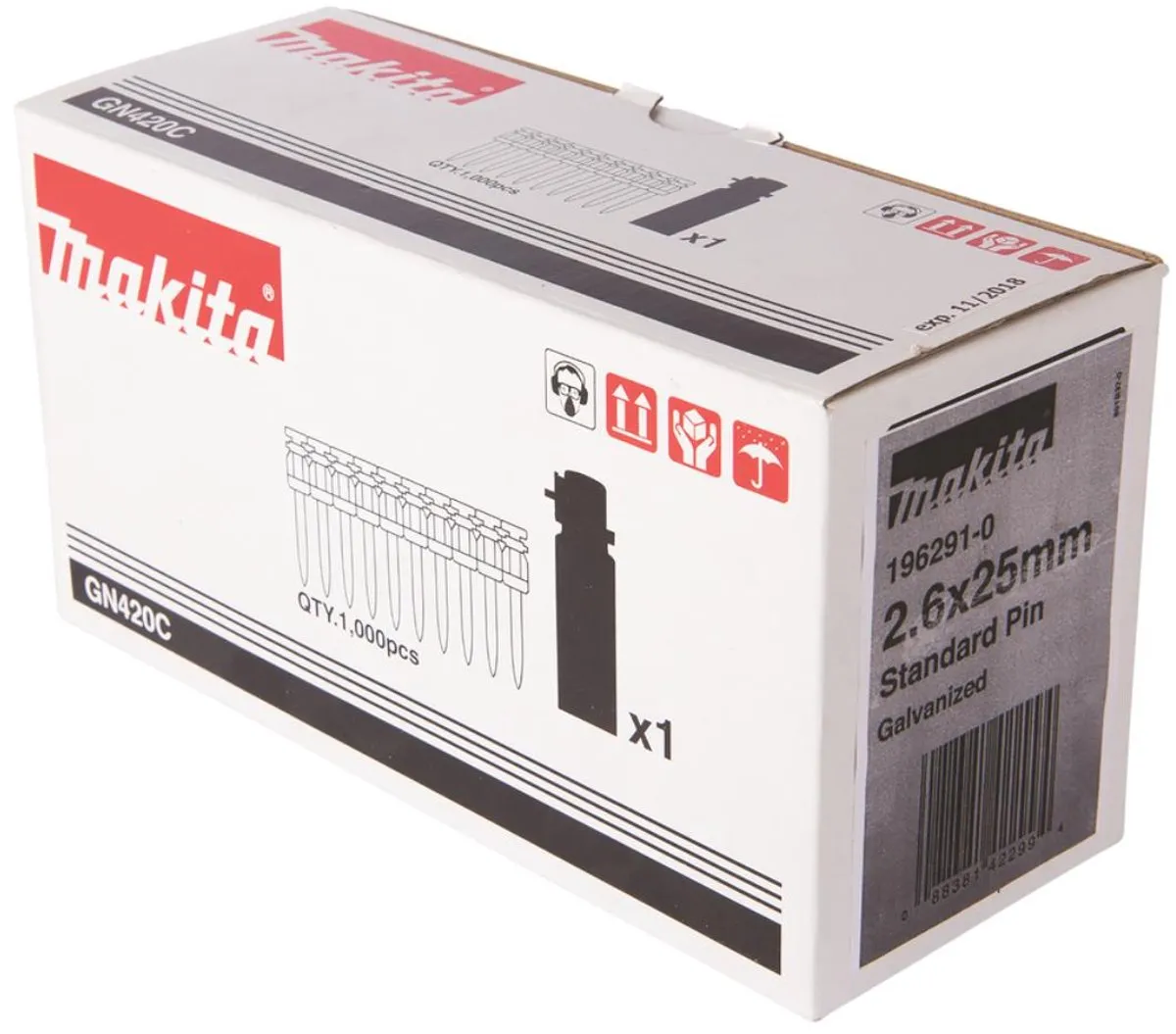 Makita 196291-0 Betonnagel +gas BLK 2,6x25mm