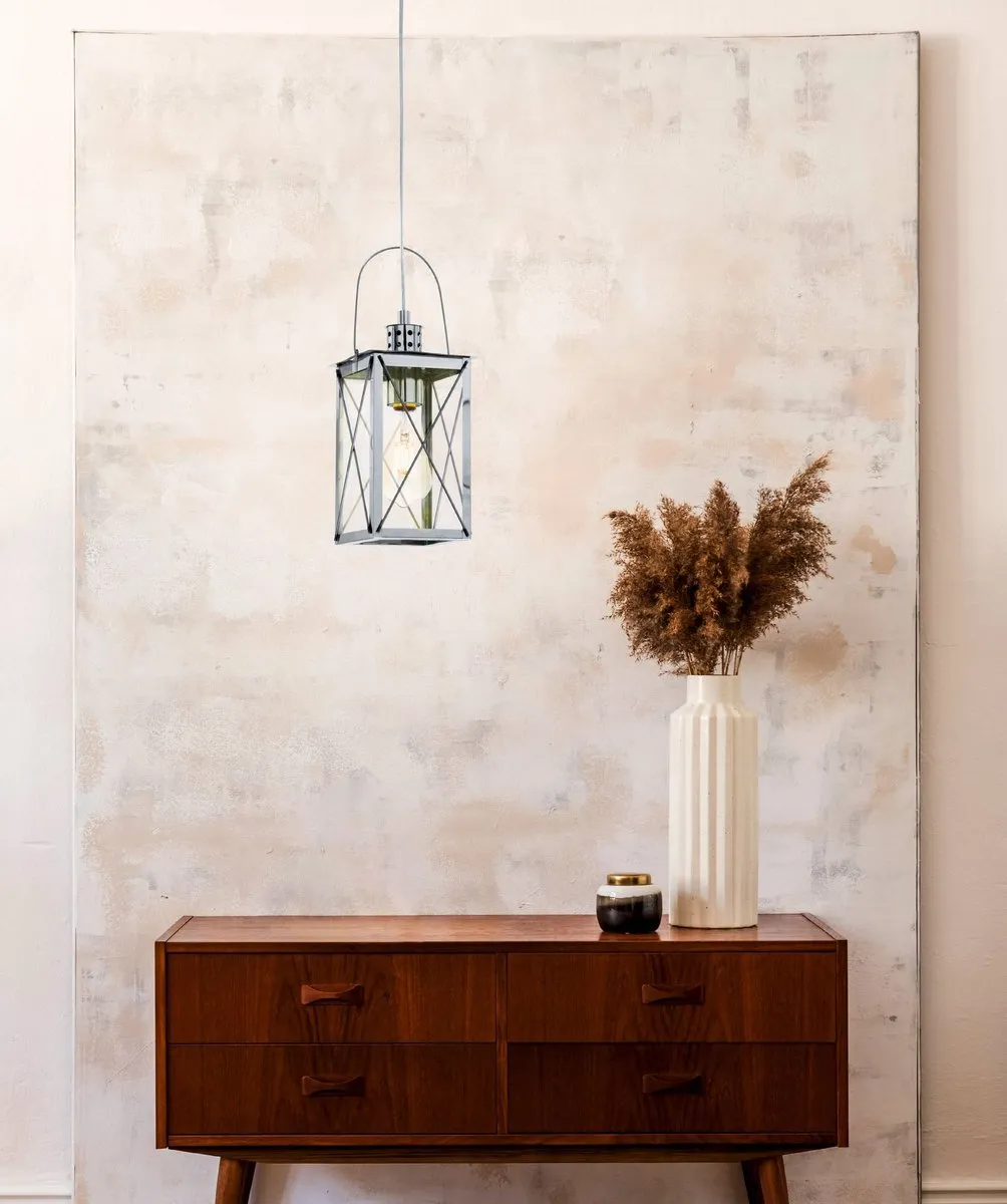 Eglo Vintage Donmington Hanglamp - Chroom