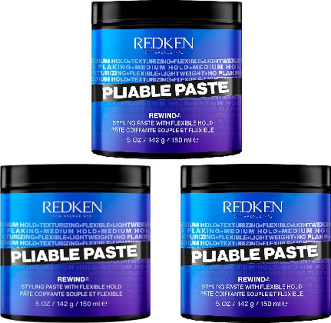 Redken Rewind Pliable Paste 3x150ml