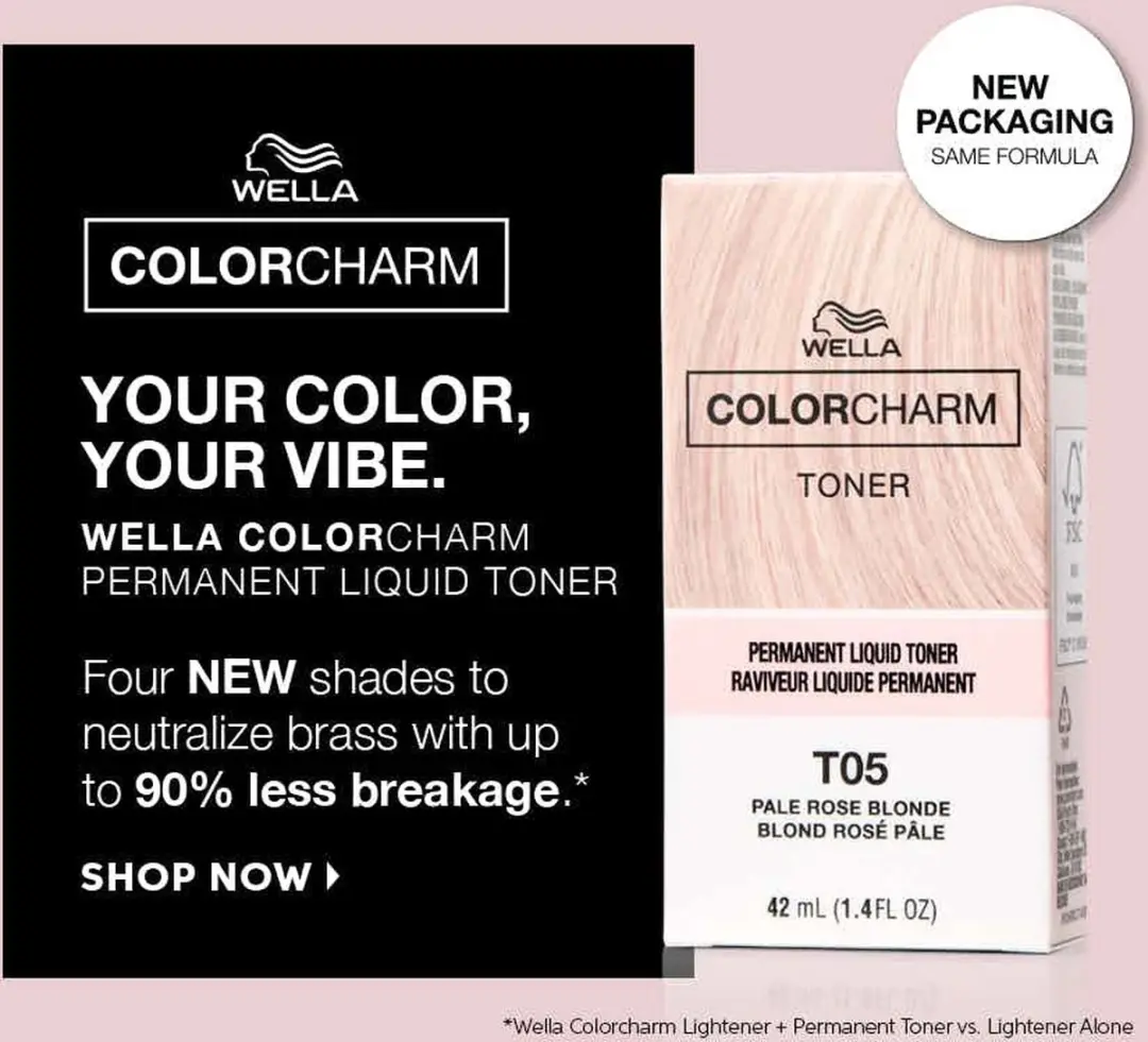 Wella Professionals Color Charm T81 Toner - Intense Ash Blonde 179ml